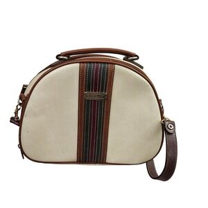 Carry Land Satchel Bag Top‎ Handle Crossbody Purse Vintage Style